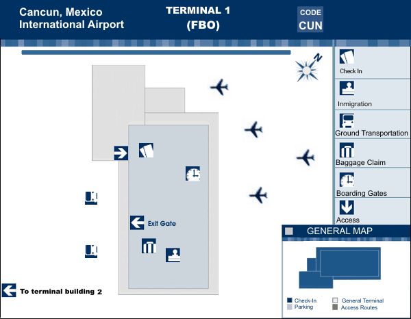 Cancun International Airport Terminal 1