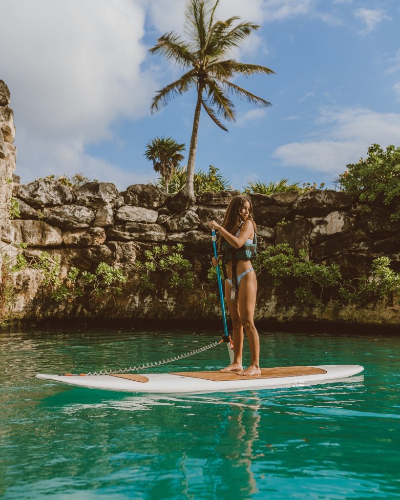 Paddle in Xcaret Hotel Mexico