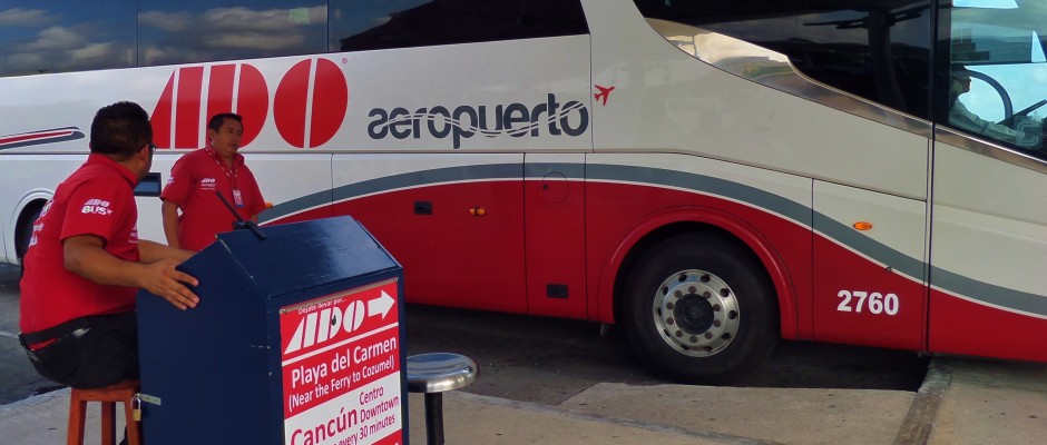 Cancun Airport ADO Bus