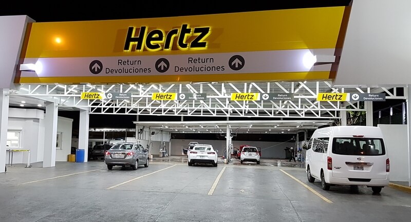 cancun airport hertz