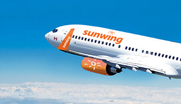Sunwing Airlines to Cancun Airport