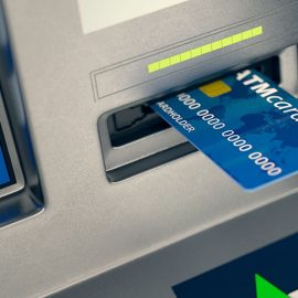 ATM available for travelers inside Cancun International Airport