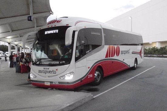 ado bus at cancun airport