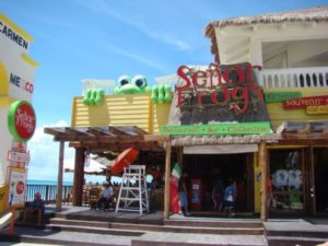 senor frogs playa del carmen bars