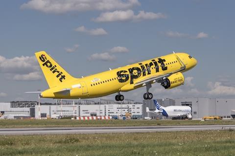 Spirit Airline in Cancun Airport