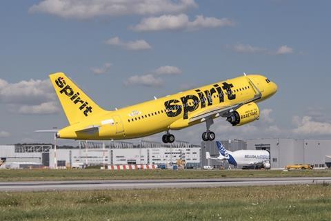 Spirit Airline in Cancun Airport