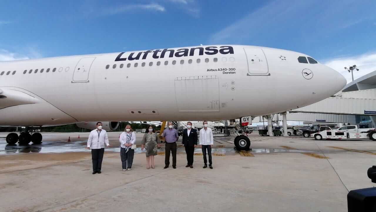 first flight to cancun from europe