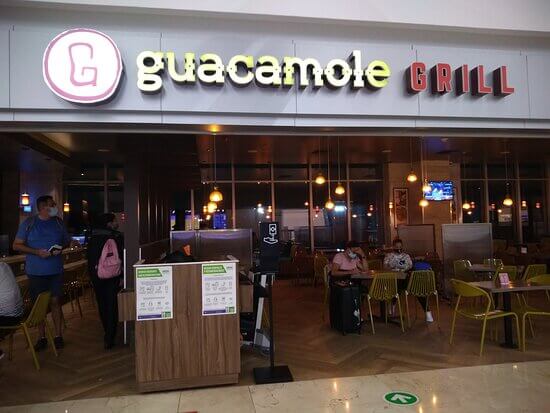 guacamole grill cancun airport