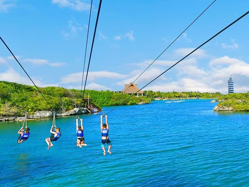 theme parks riviera maya in high season