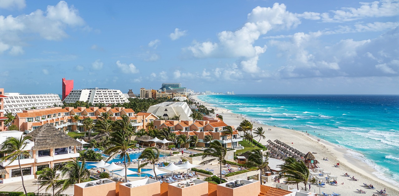 A view of Cancun