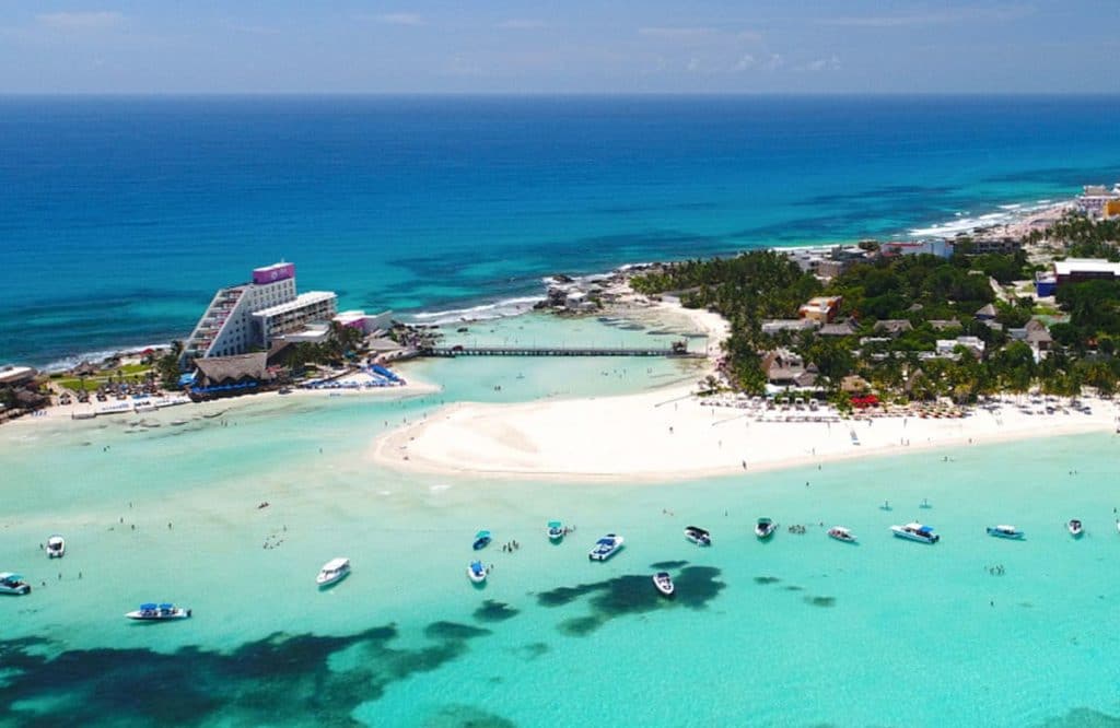 Isla Mujeres' sky view