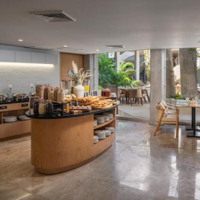 Buffet at Hilton Garden Inn Cancun Airport Hotel