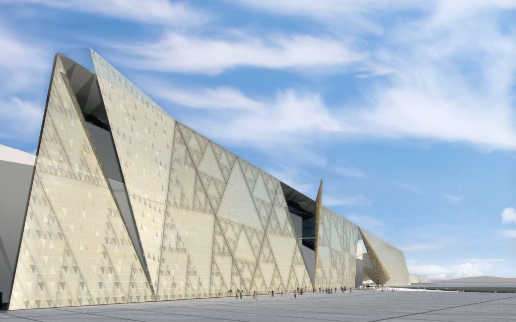 Grand Egyptian Museum at Giza opening in 2023