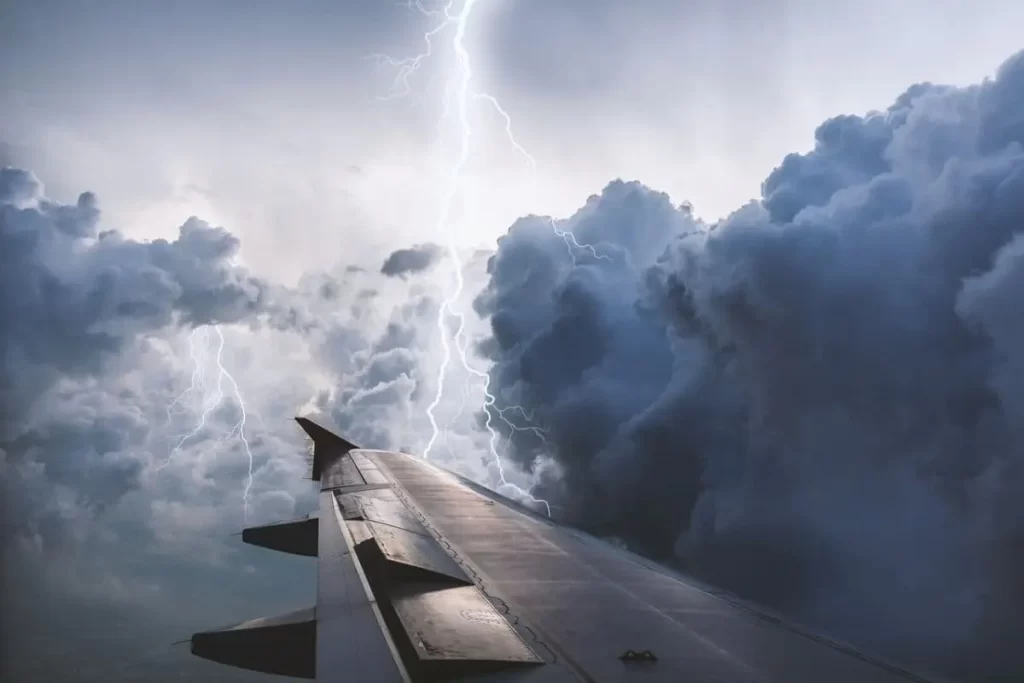 Planes are designed to be struck by lightning.