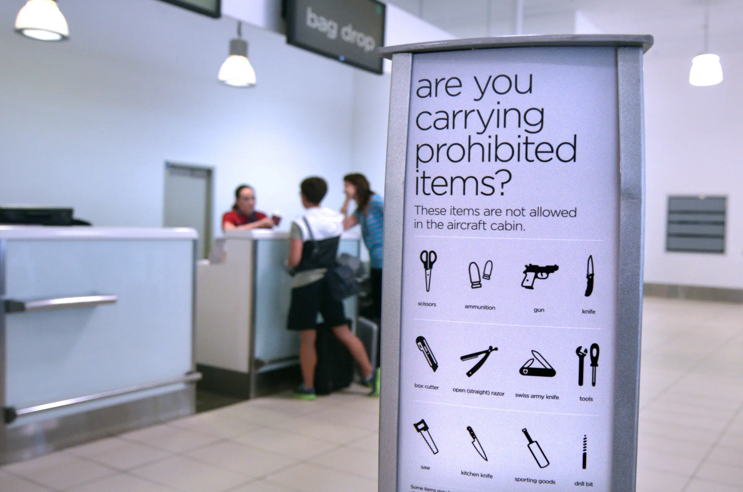 Prohibited and Restricted Items at Airports