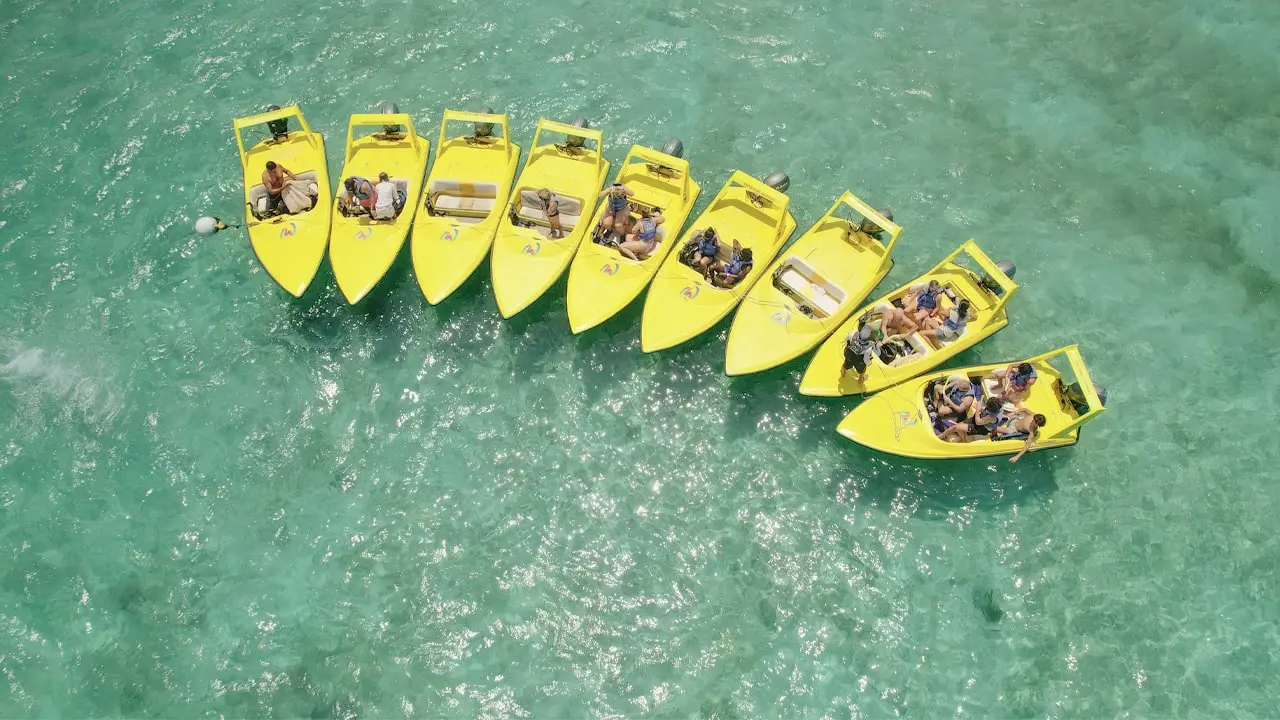 Jungle Boat Tour during Spring Break Cancun 2025