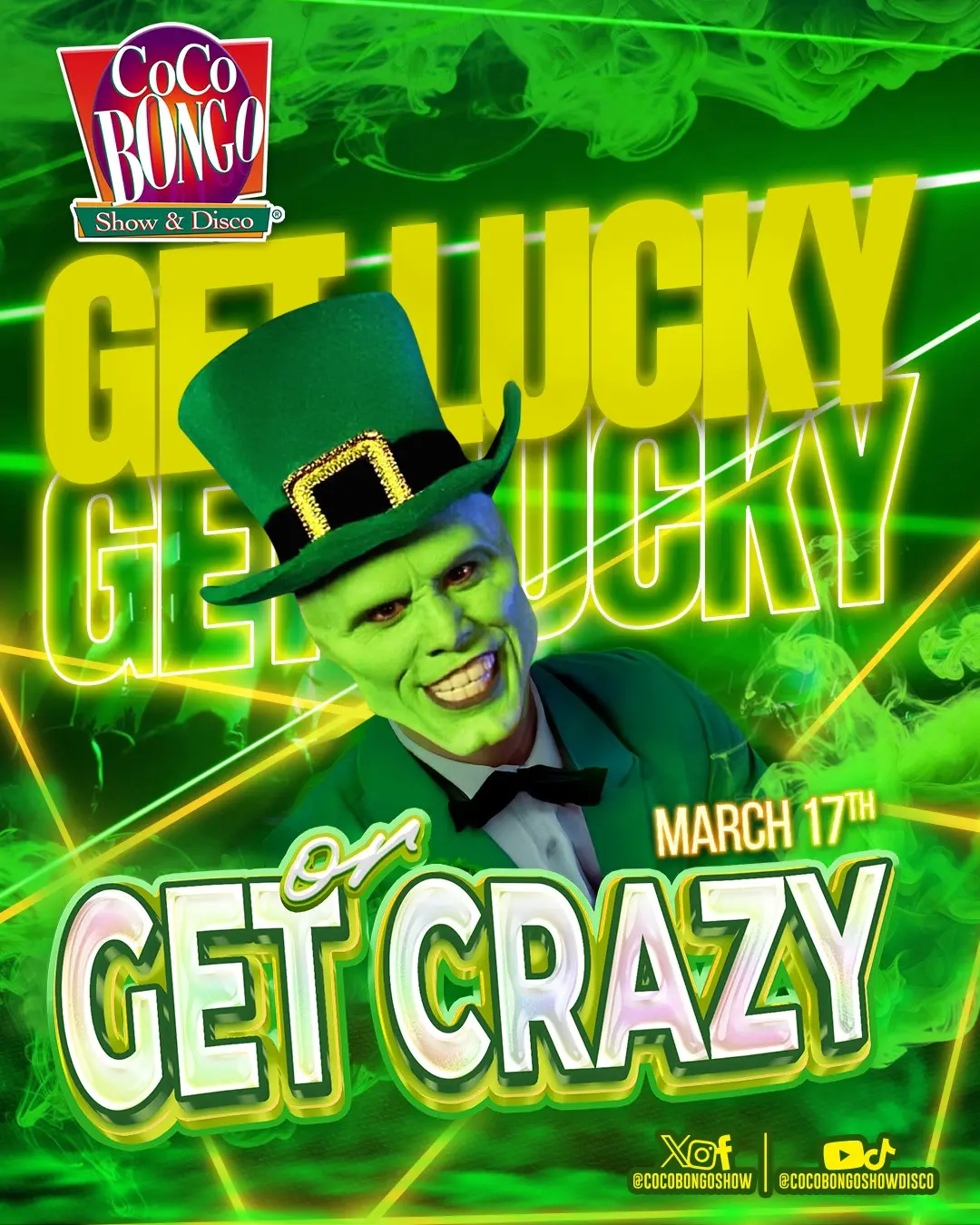 St. Patrick's Day Coco Bongo 2025