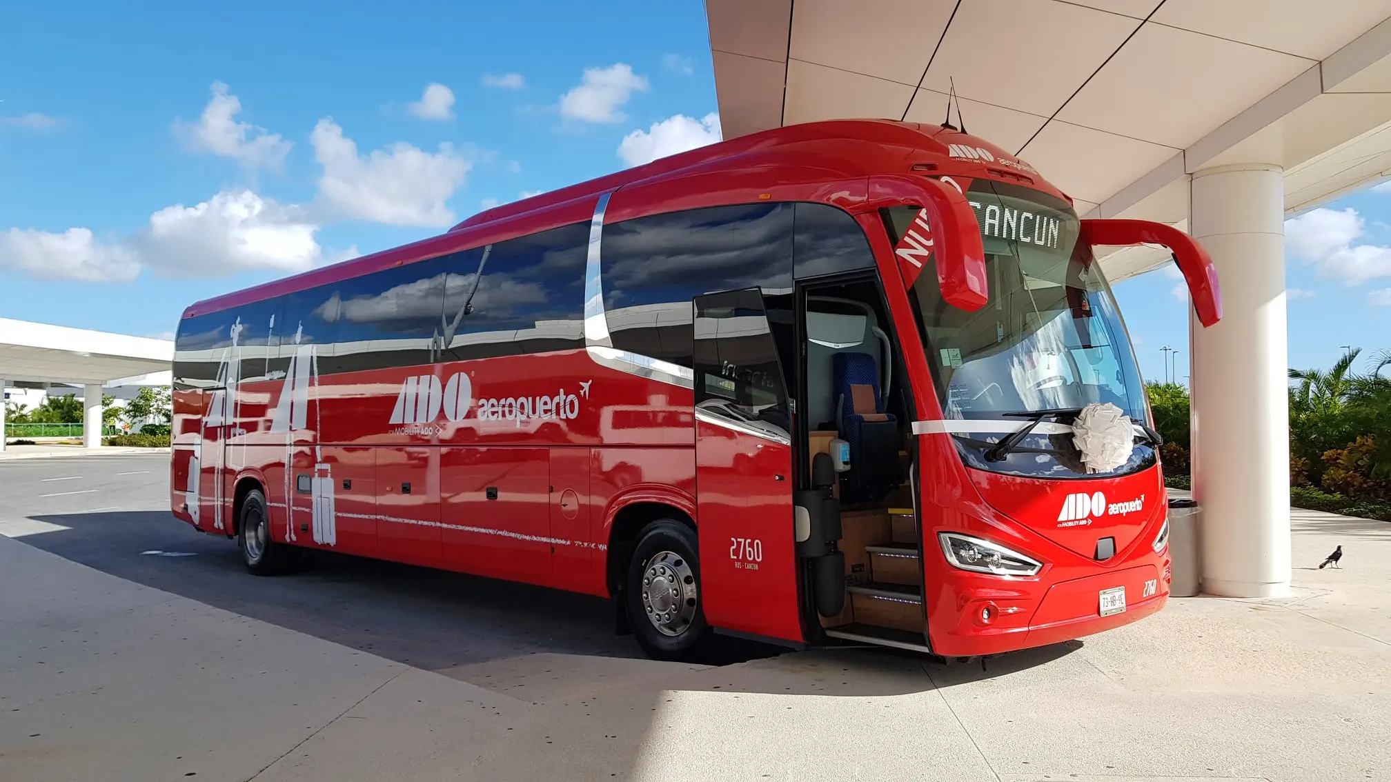 ADO at the airport to Cancun Hotel Zone