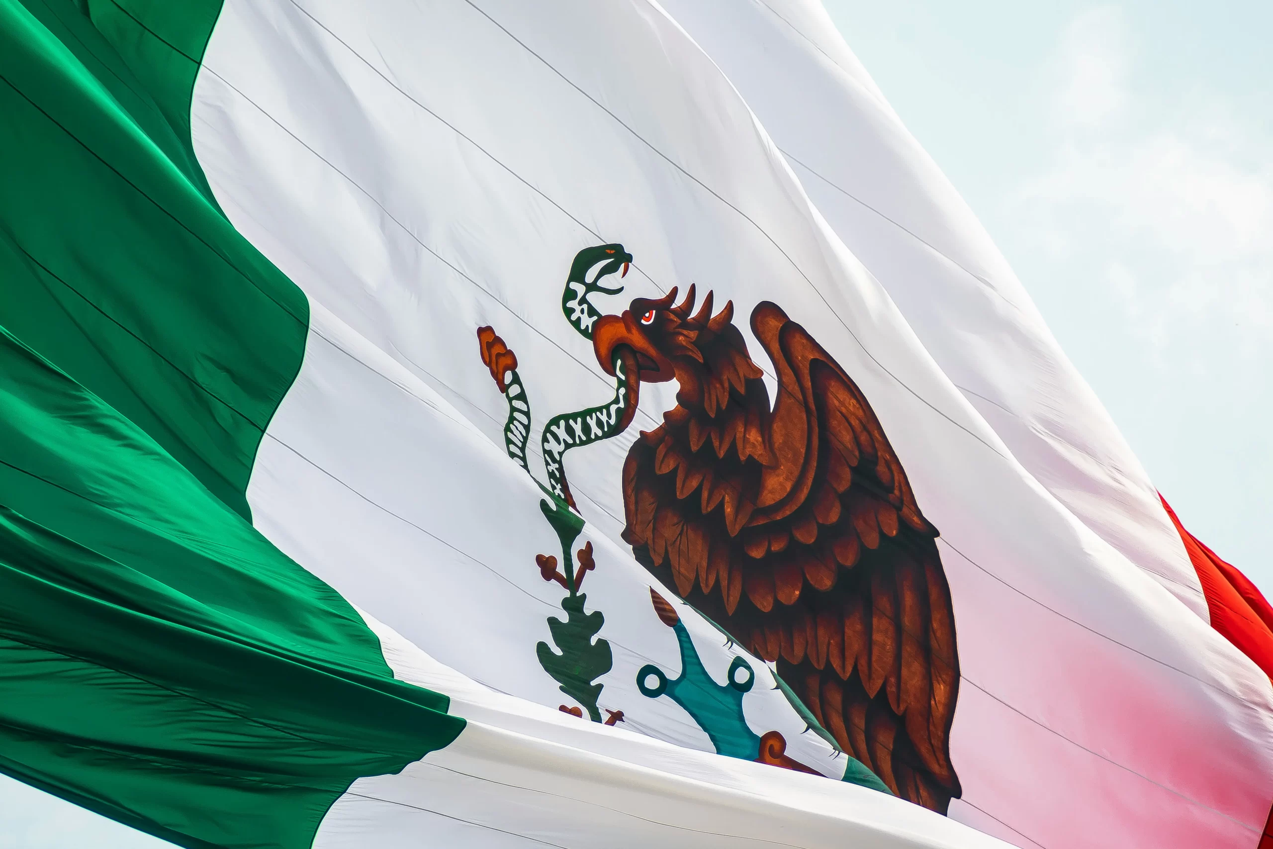 Mexico’s Independence Day. Flag of Mexico