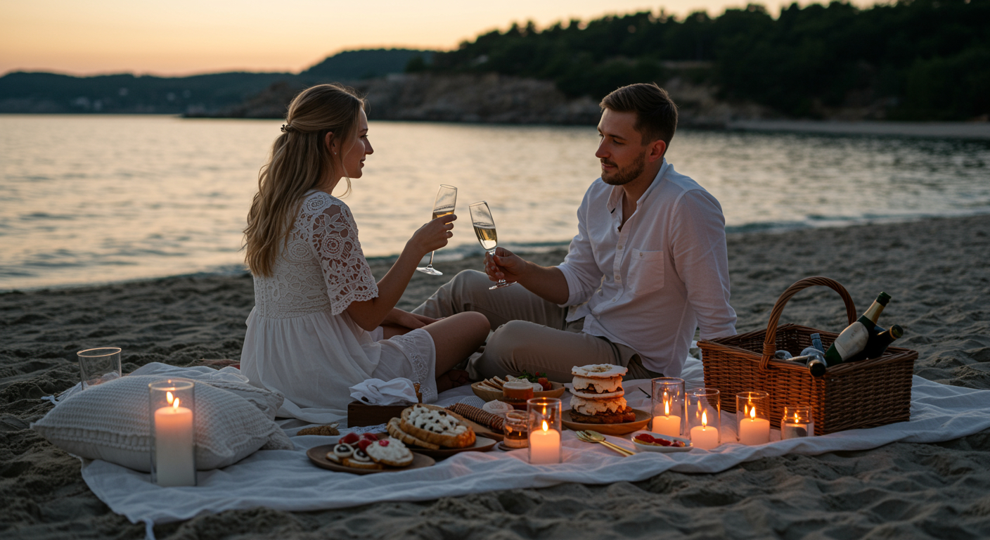 A Luxury Picnic at Playa Delfines