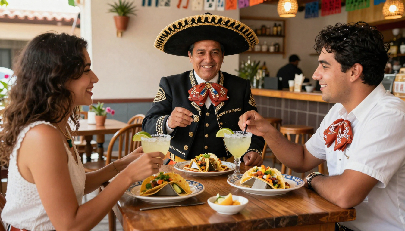 Dinner with a Mexican Show
