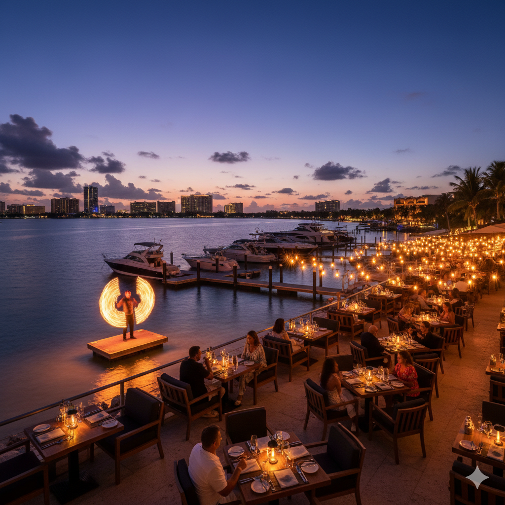 Nichupté Lagoon Restaurants