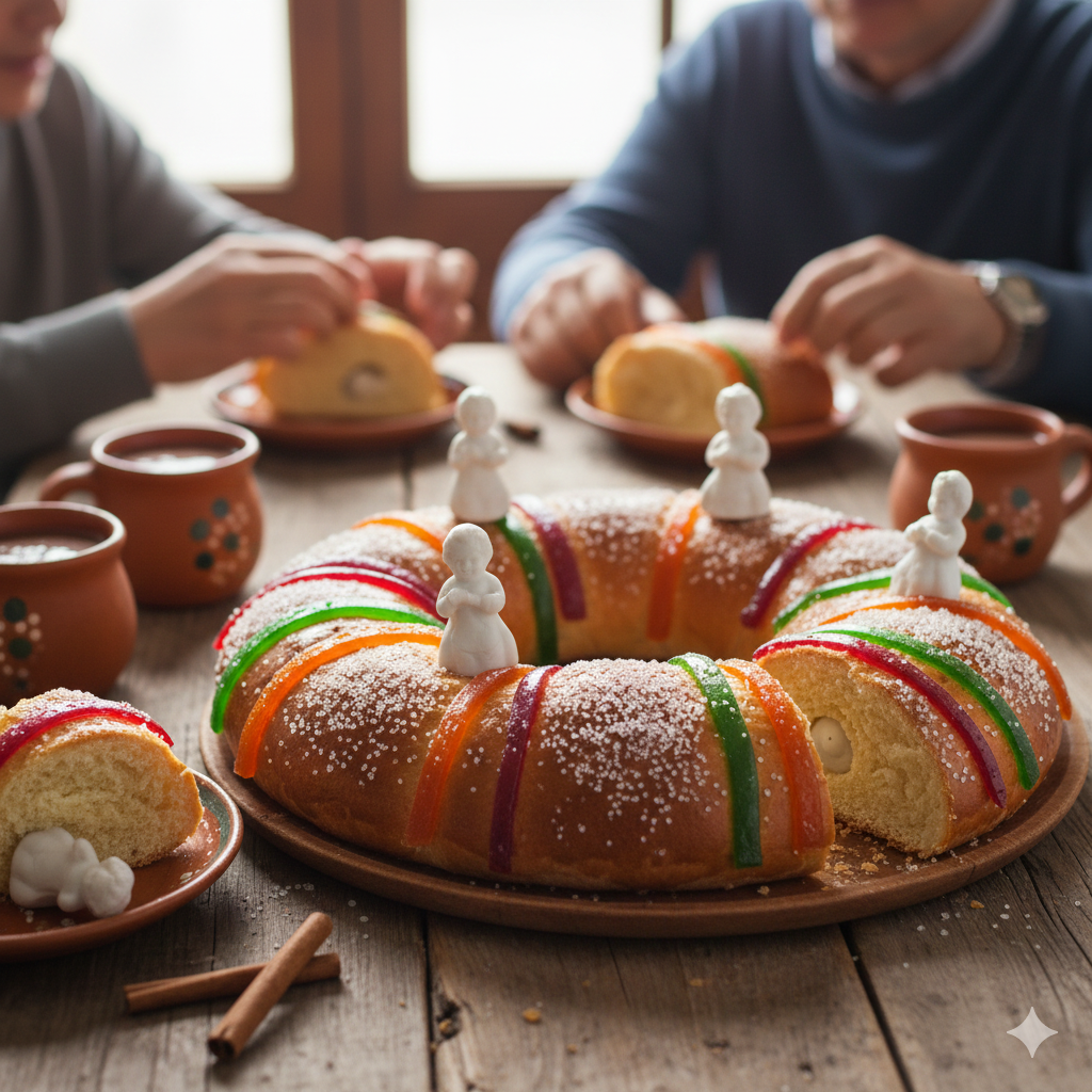 Traditional "Rosca de Reyes"
