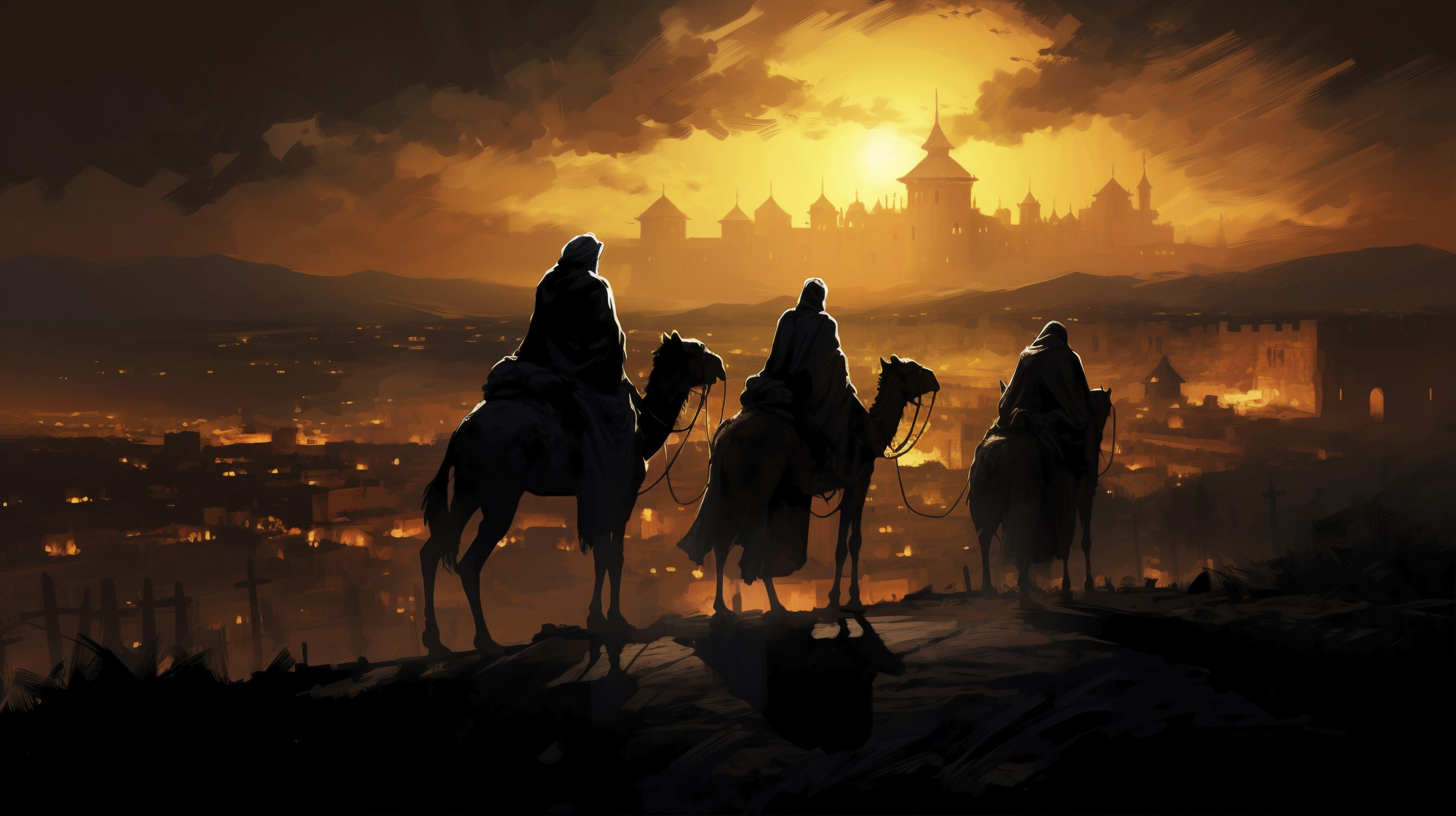 Melchior, Caspar, and Balthazar
