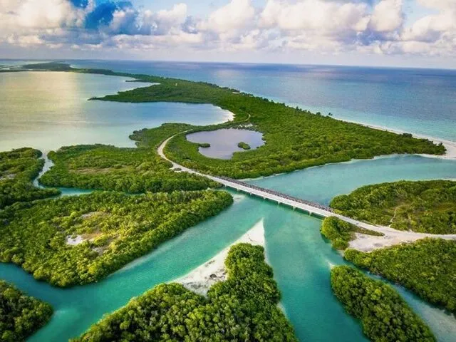 Sian Ka’an Biosphere Reserve on the Maya Train Route