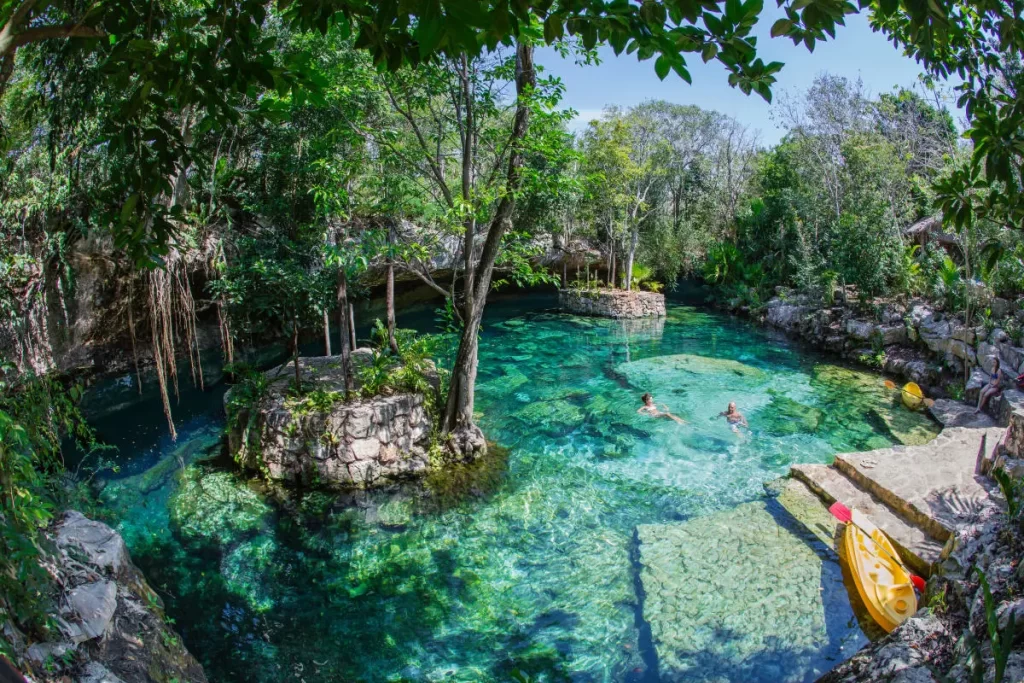"Cenote Route" in Puerto Morelos