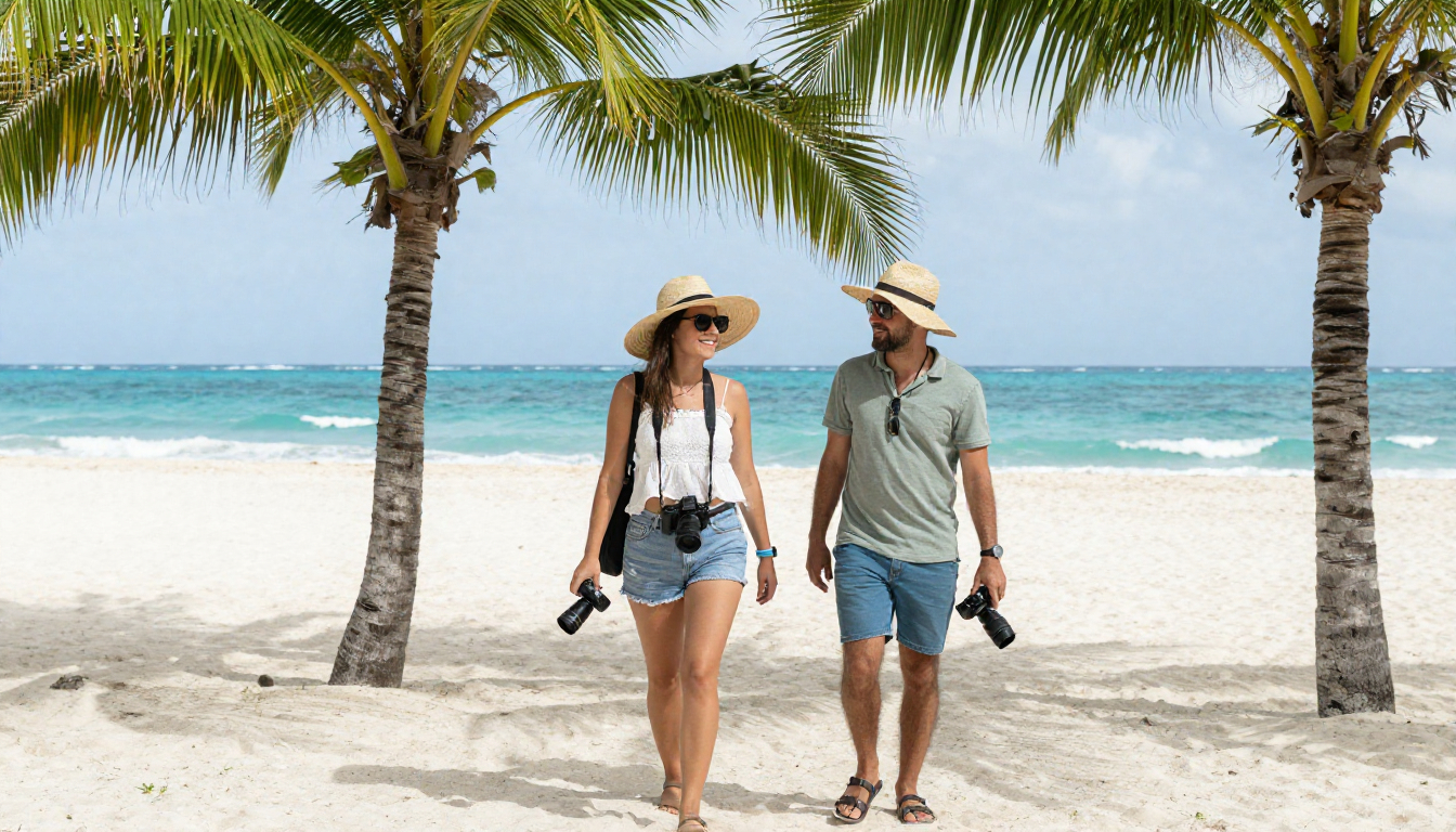 Arriving in Playa del Carmen