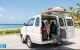 Private transfer vehicle ready for the journey from Cancun Airport to Playa del Carmen
