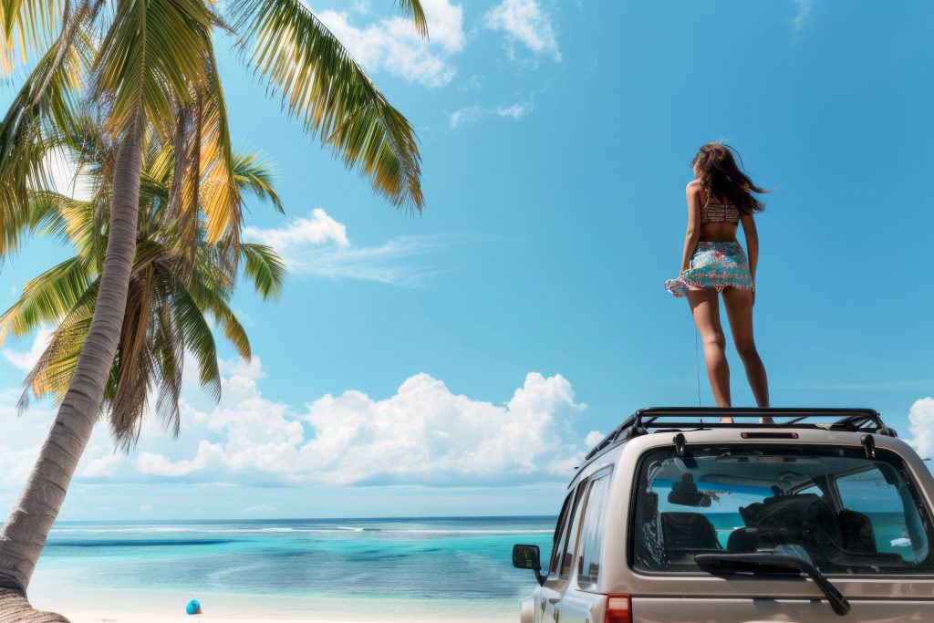 What car rental companies operate at Cancún Airport?