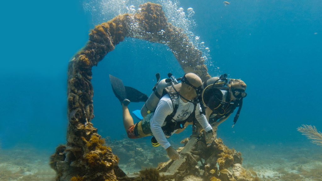 MUSA: The Underwater Museum of Art.