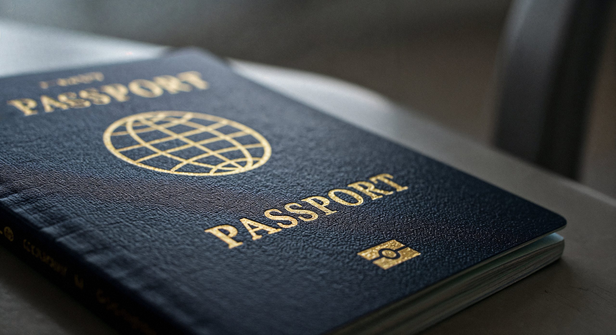 Passport and travel documents ready for a flight to Cancun