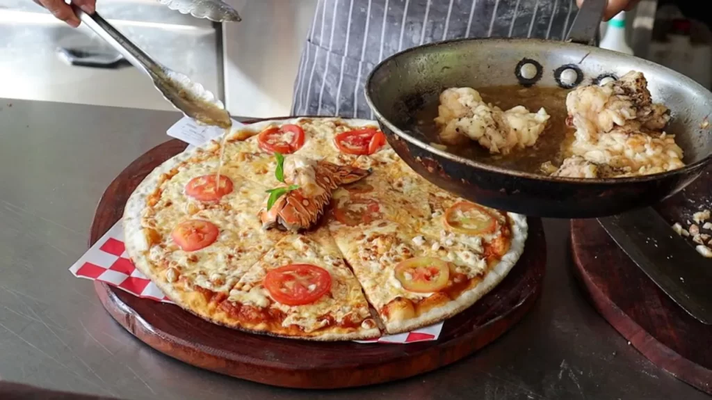 The Famous Lobster Pizza