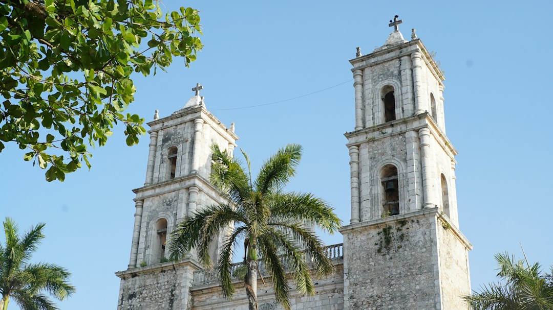 Valladolid, Yucatán – colonial church on the main square