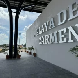 Playa del Carmen Station of the Tren Maya